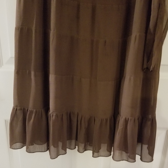 Brown Western / Peasant Skirt - Picture 4 of 5
